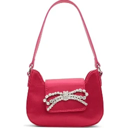 Pink Polyester Handbag