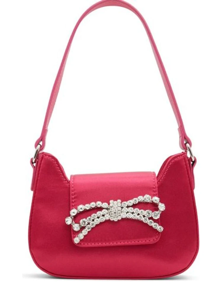 Pink Polyester Handbag