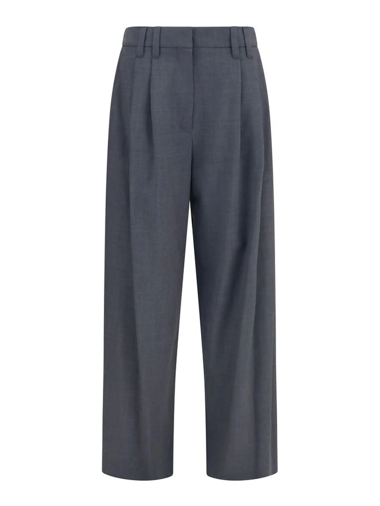 Gray Wool Oves Aries Dress Pants