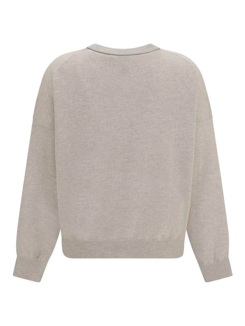 Beige Cashmere Sweater