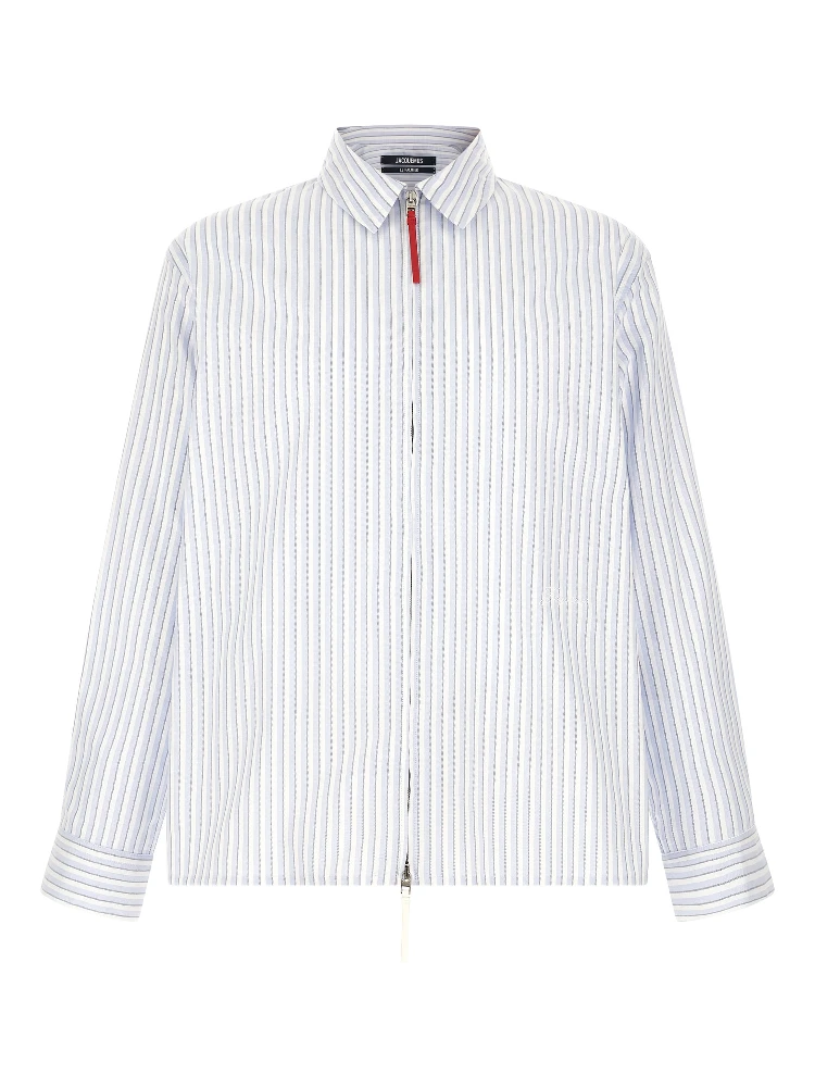 Blue Cotton Blouse