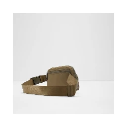 Bicolor Polyester Crossbody Bag