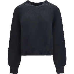 Black Cashmere Sweatshirt