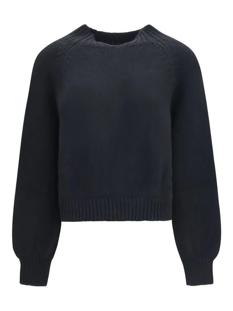 Black Cashmere Sweatshirt