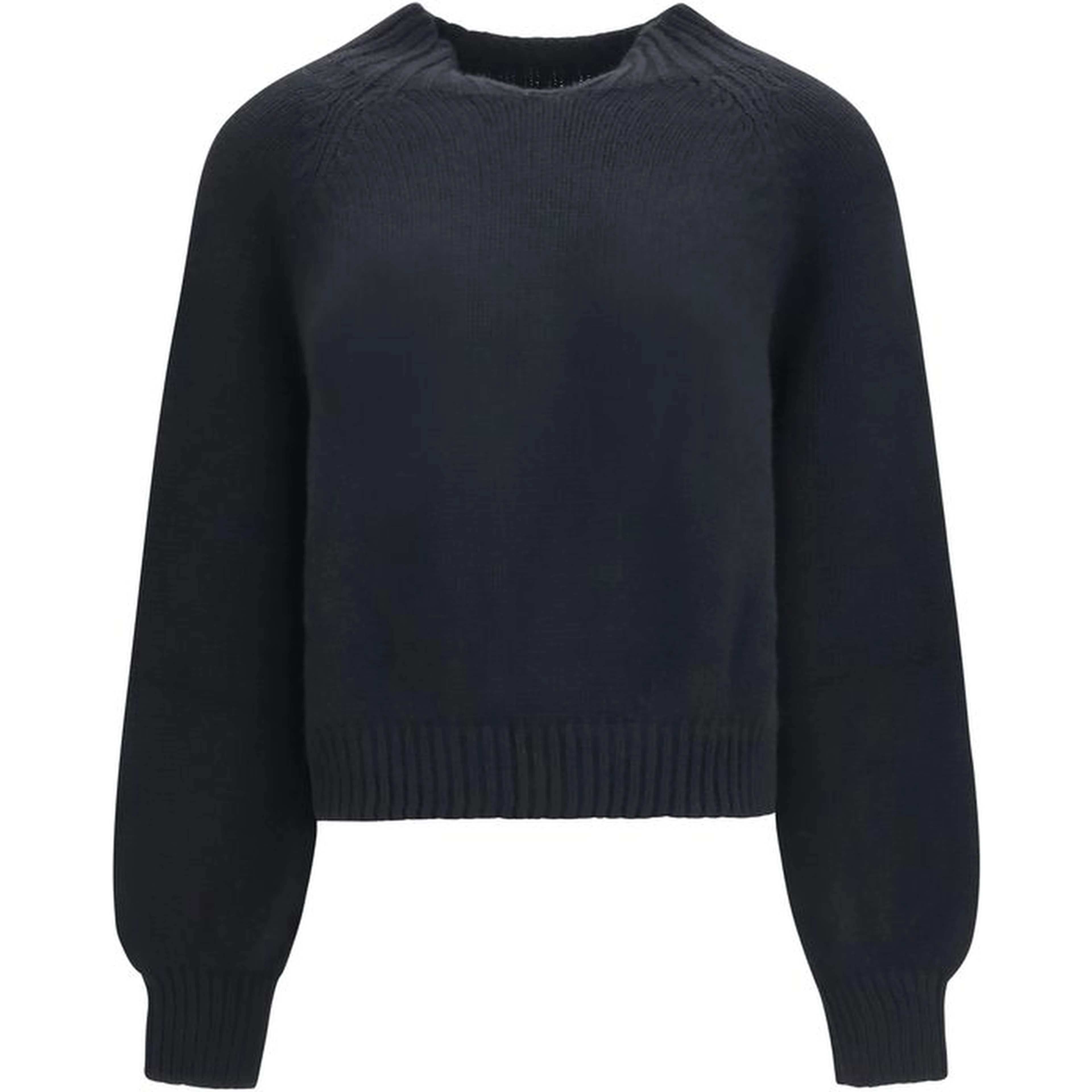 Black Cashmere Sweatshirt