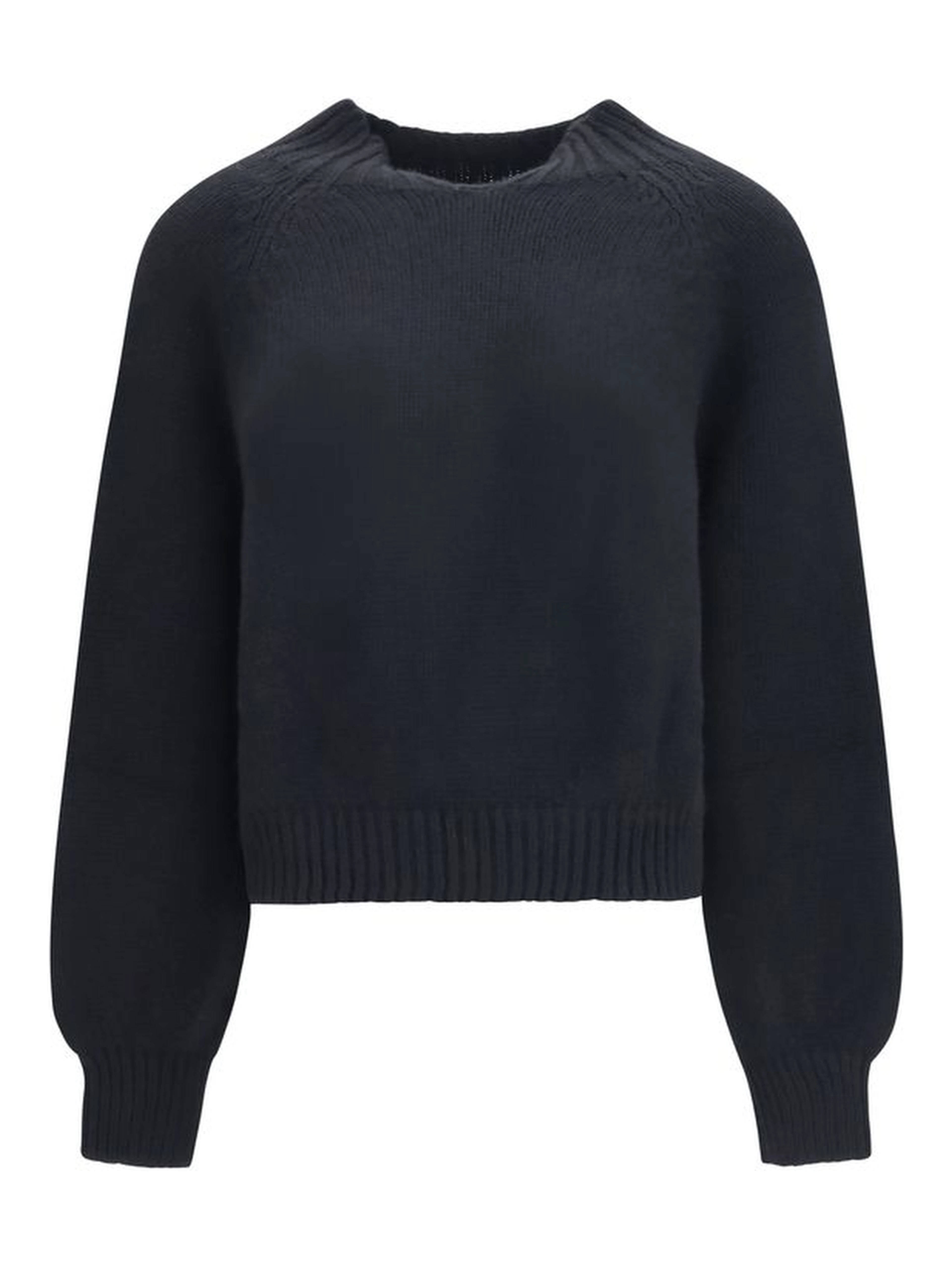 Black Cashmere Sweatshirt