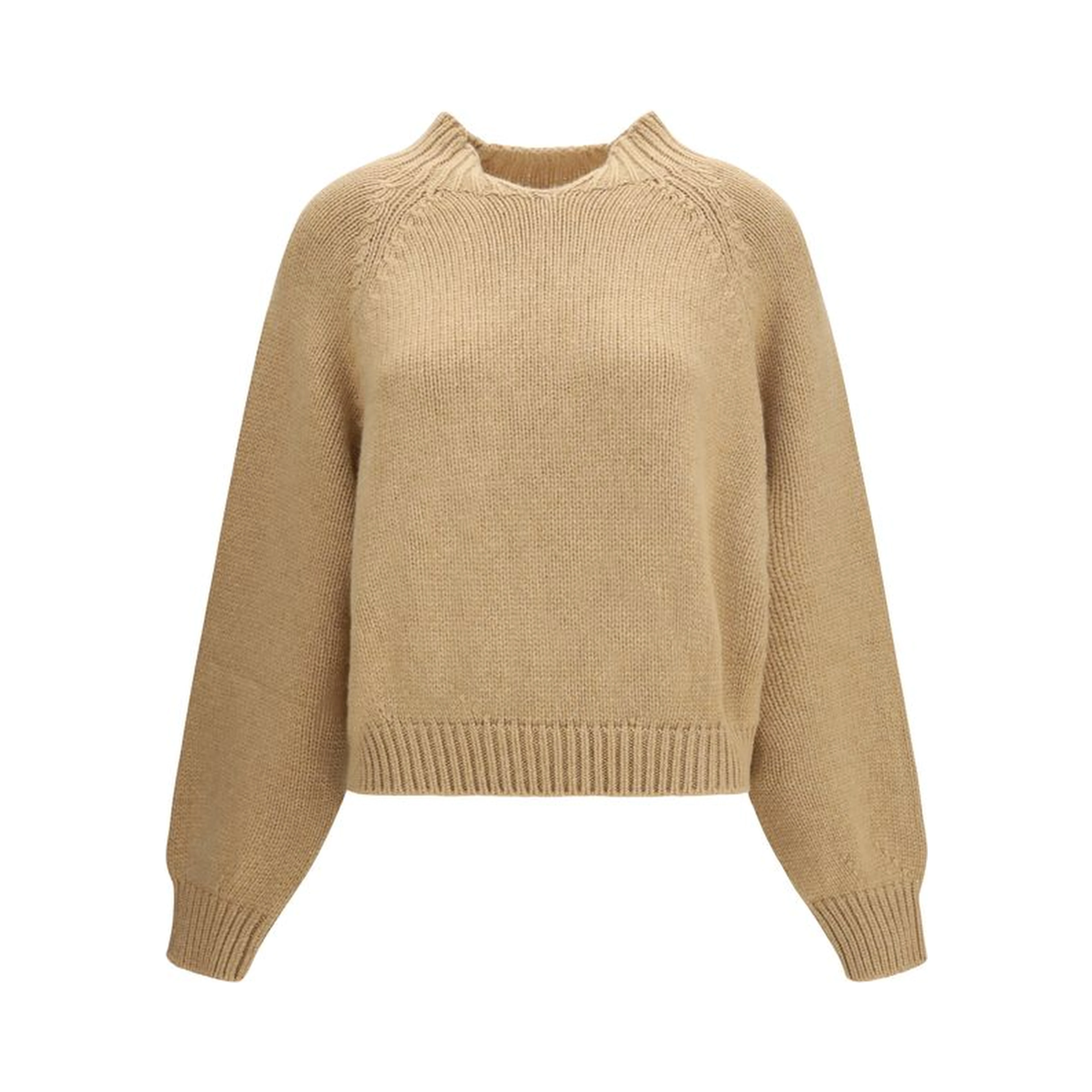 Beige Cashmere Sweater