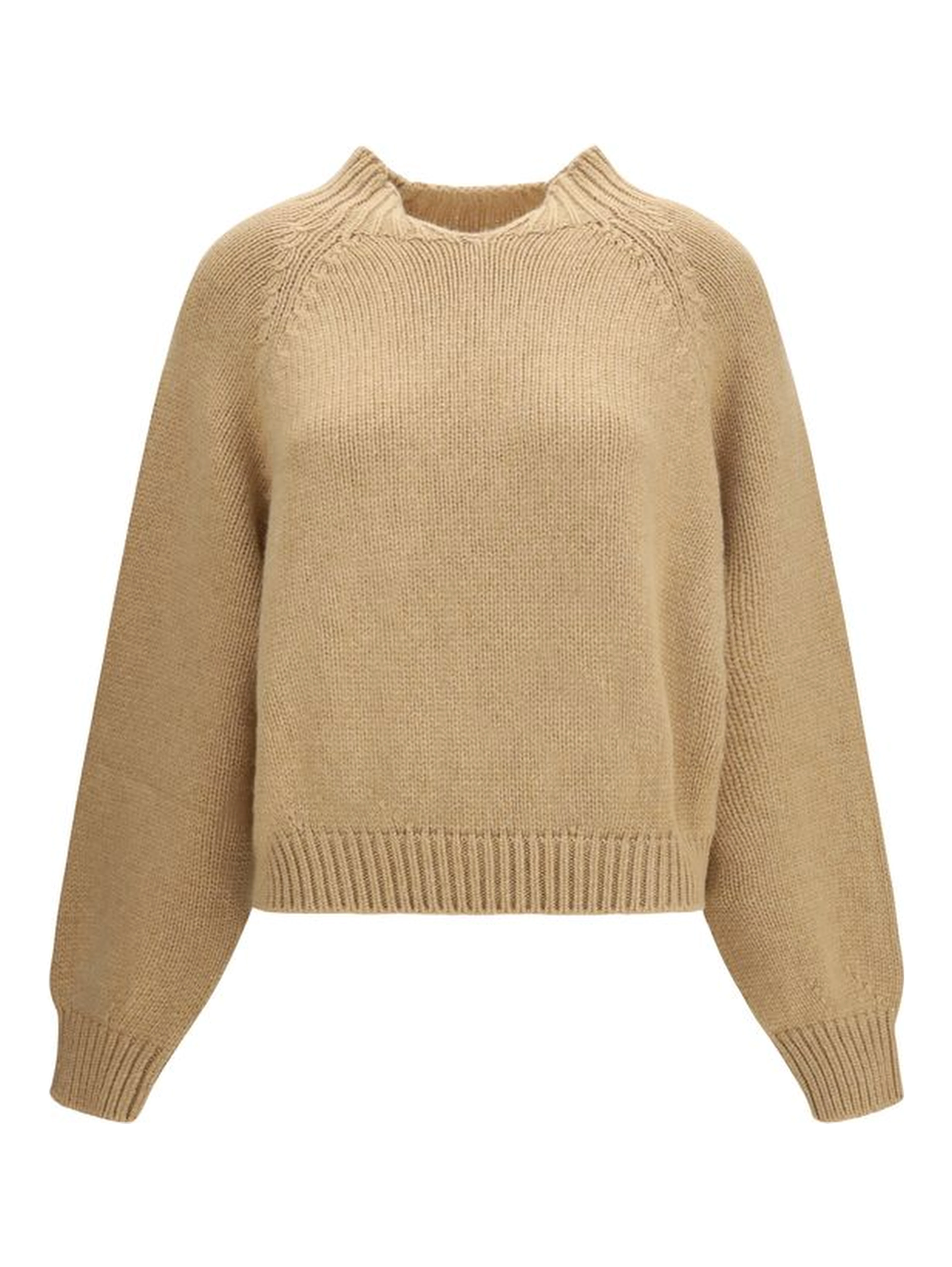 Beige Cashmere Sweater