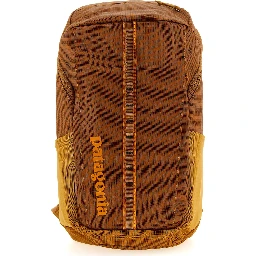Brown Polyester Backpack