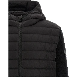 Black Wool Full-Length Jacket