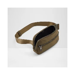 Bicolor Polyester Crossbody Bag
