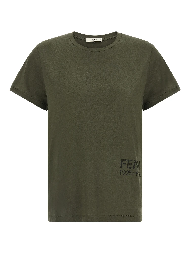 Bicolor Cotton T-Shirt