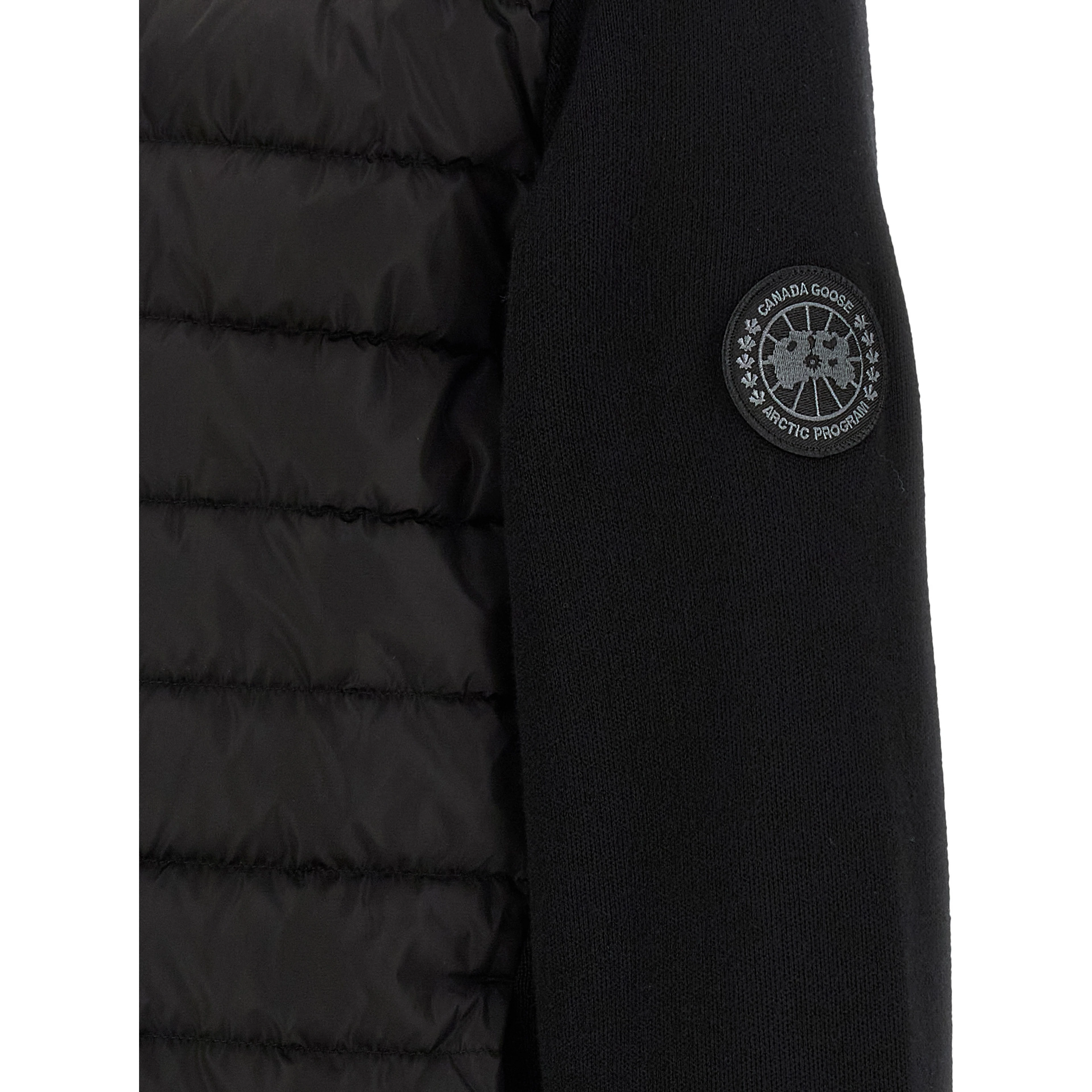 Black Wool Full-Length Jacket