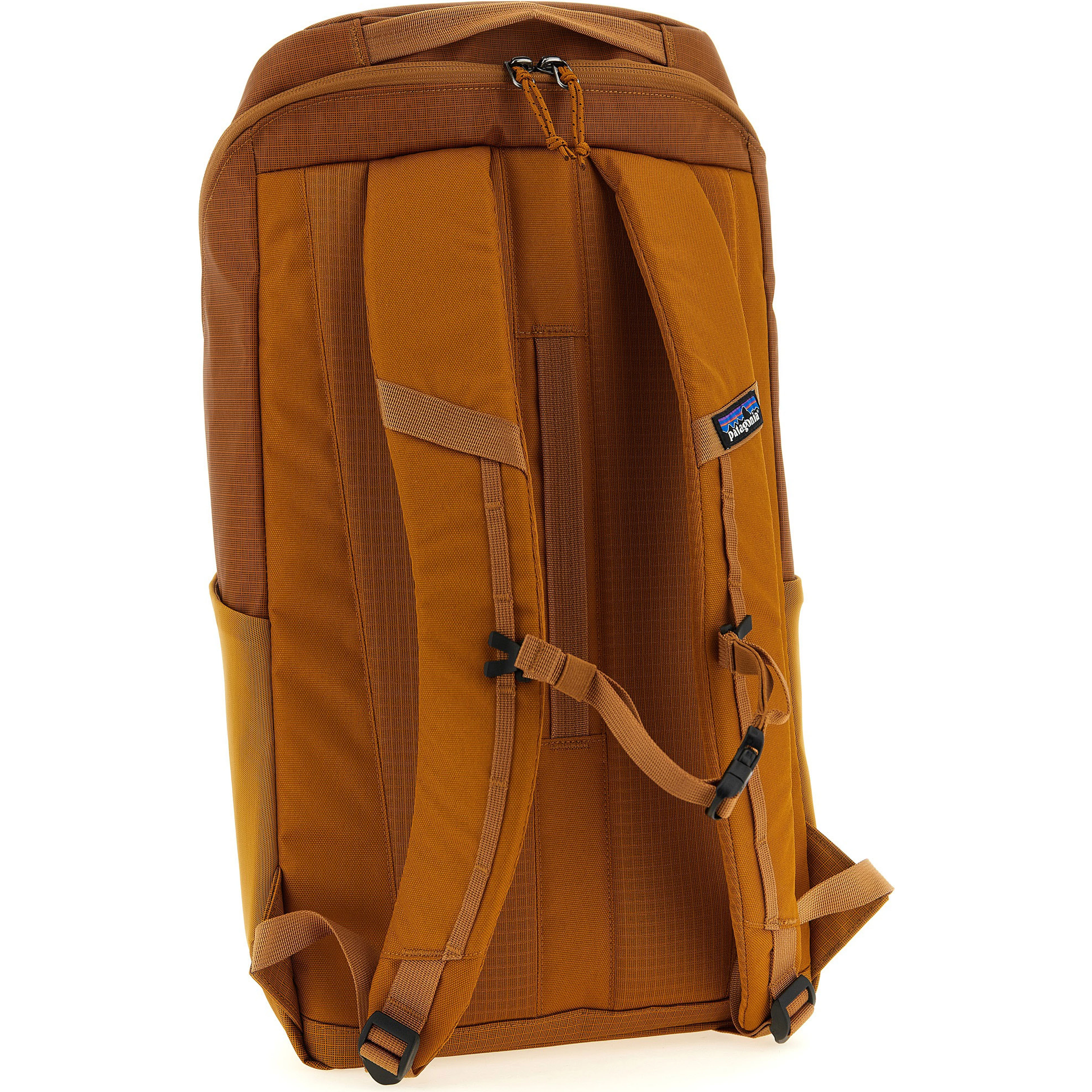 Brown Polyester Backpack