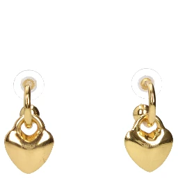 Gold Brass Earrings
