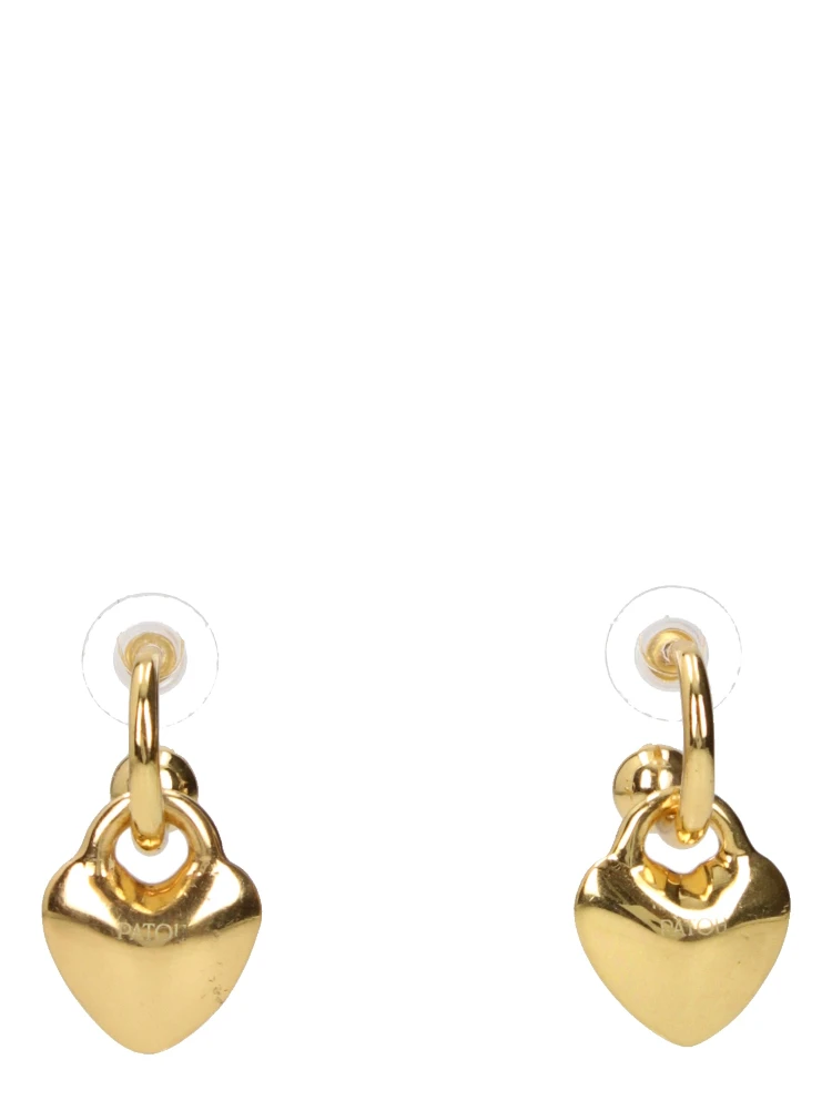 Gold Brass Earrings