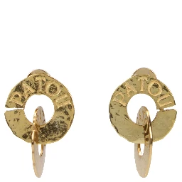 Gold Brass Earrings