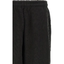 Black Cotton Joggers (Workout Pants)