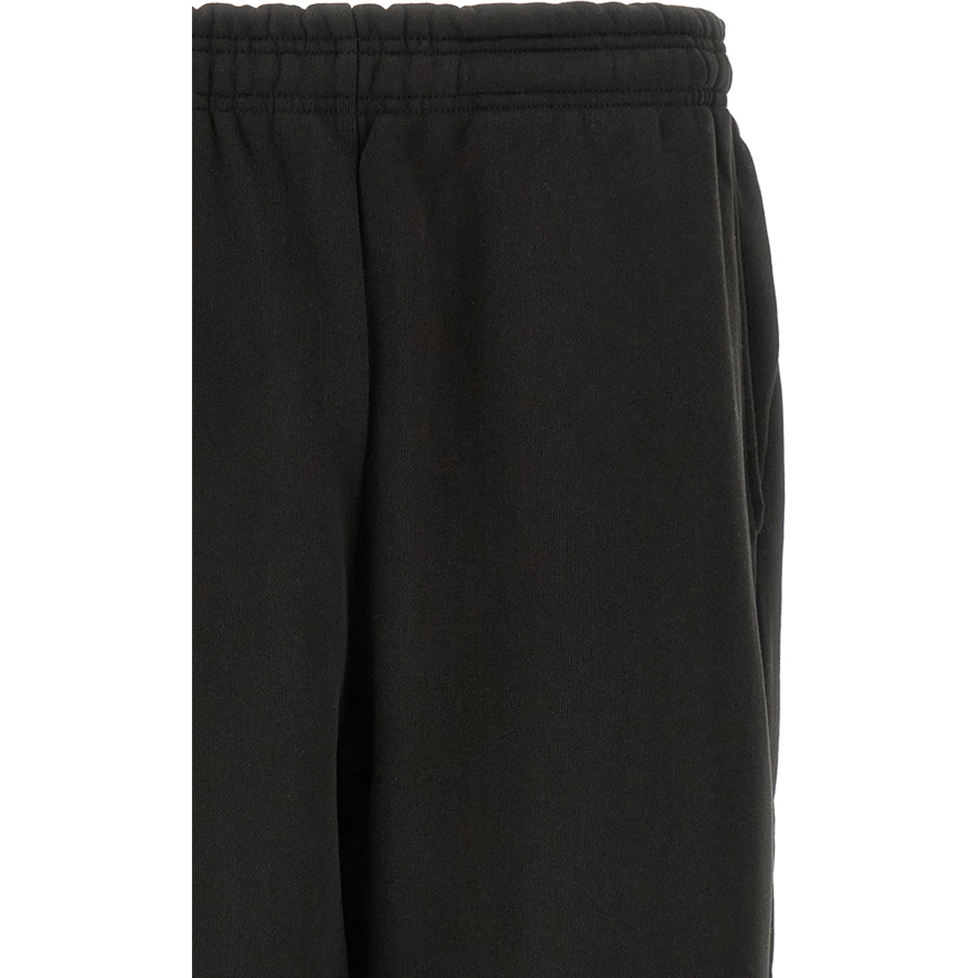 Black Cotton Joggers (Workout Pants)