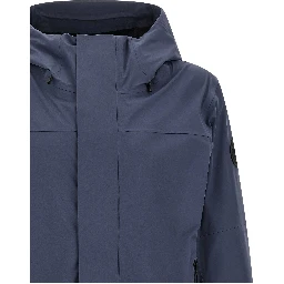 Blue Polyamide Shell Jacket