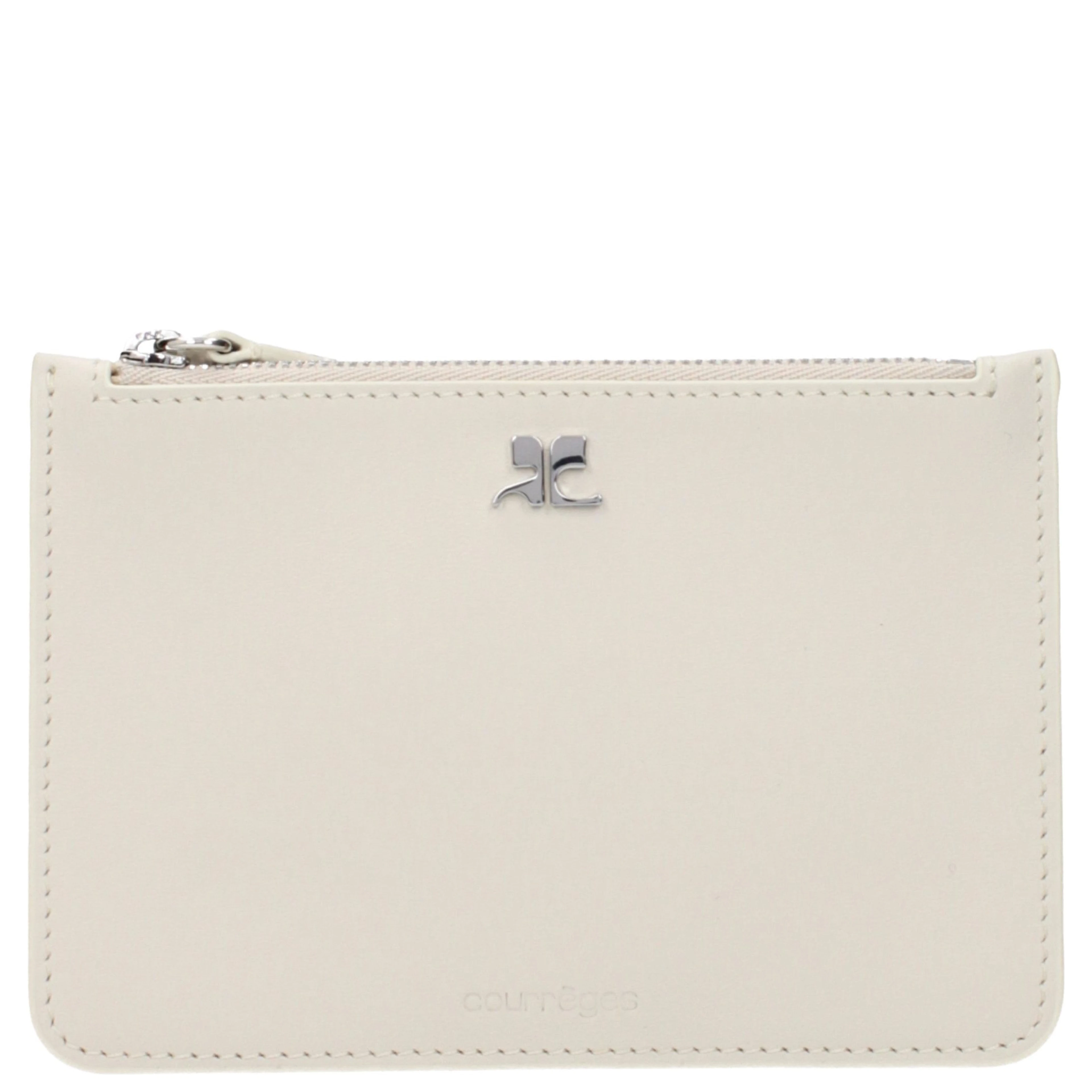 Beige Leather Wallet