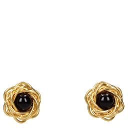 Gold Brass Earrings