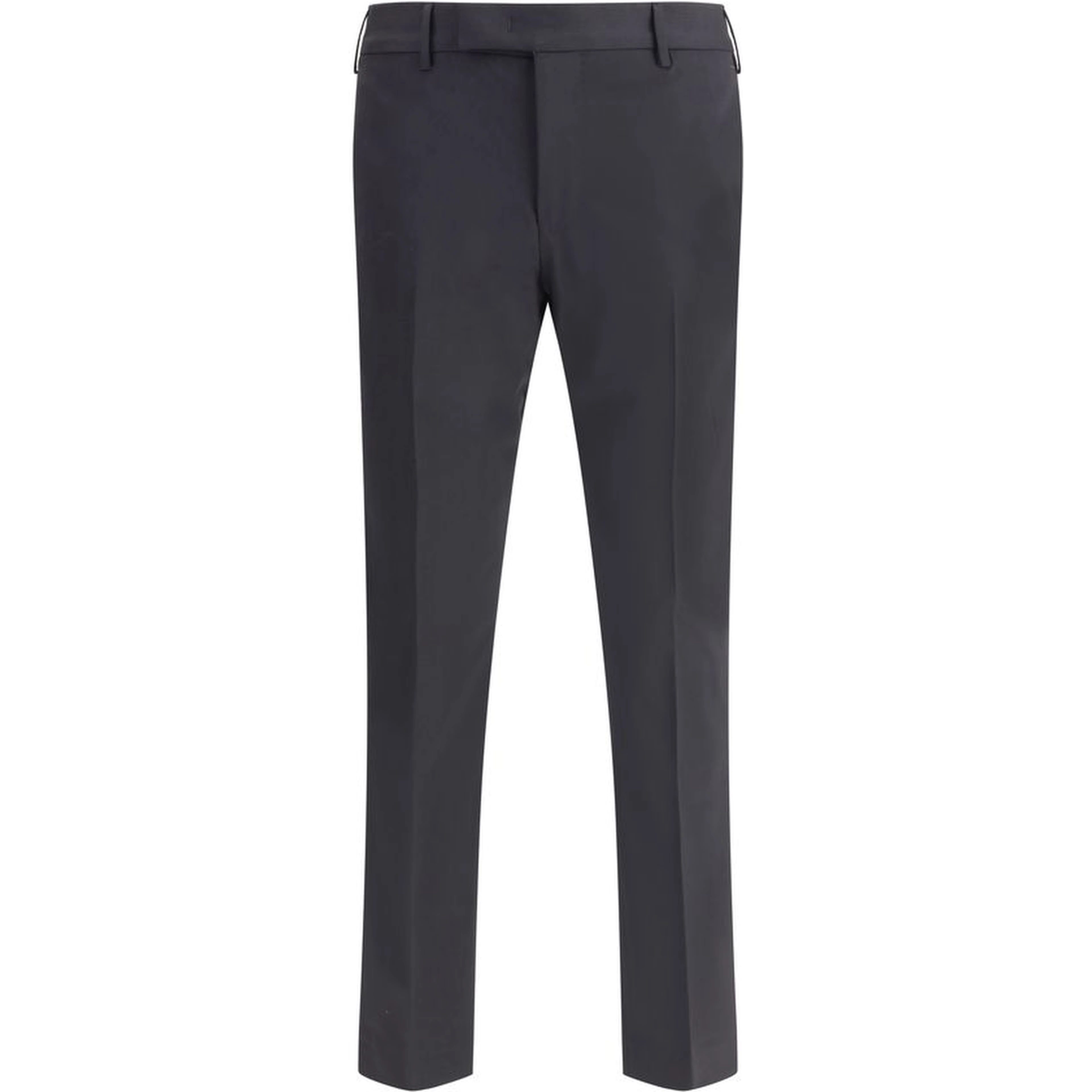 Black Wool Oves Aries Casual Pants
