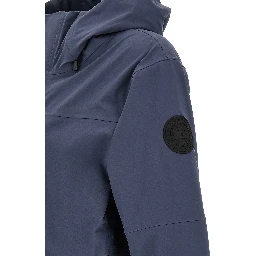 Blue Polyamide Shell Jacket