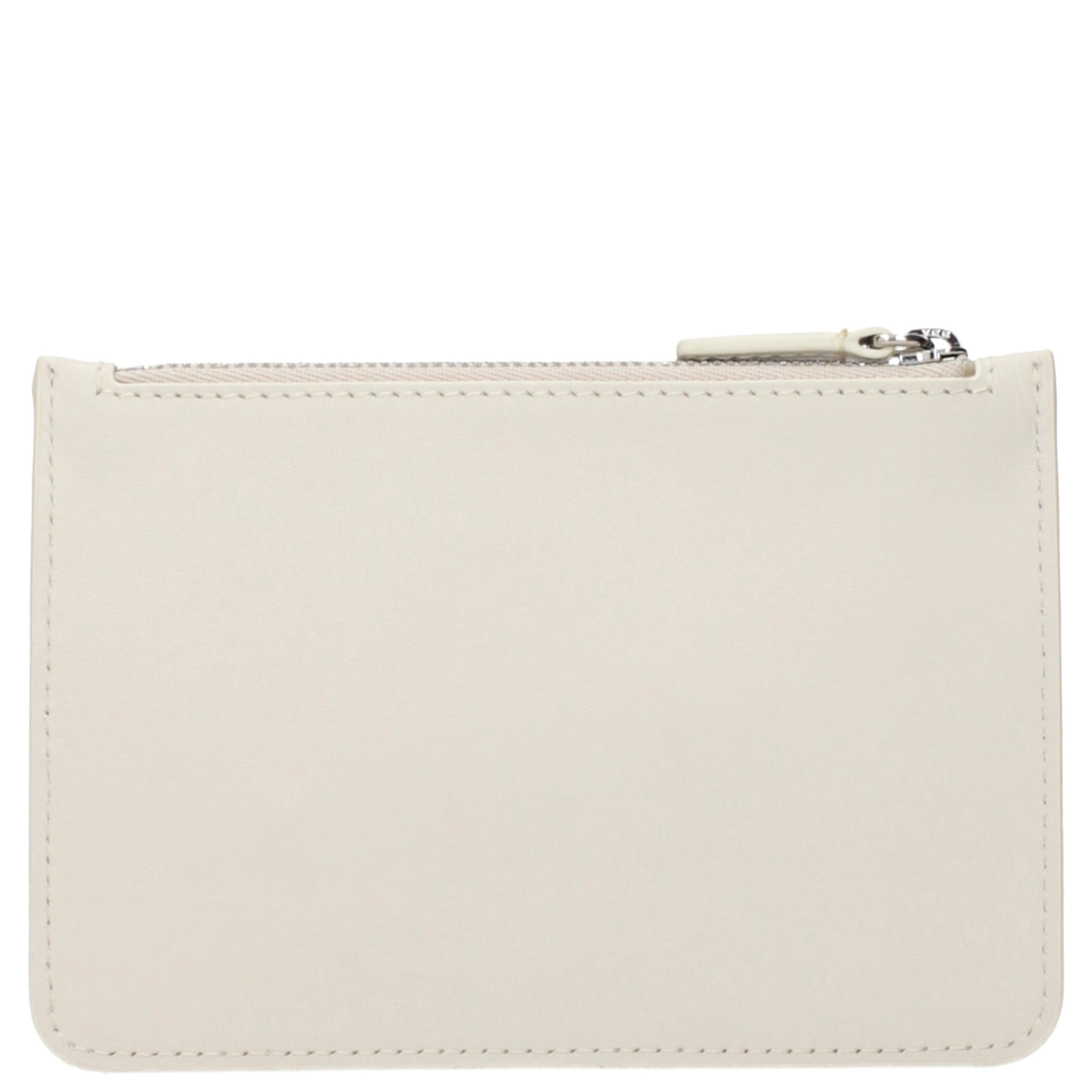 Beige Leather Wallet