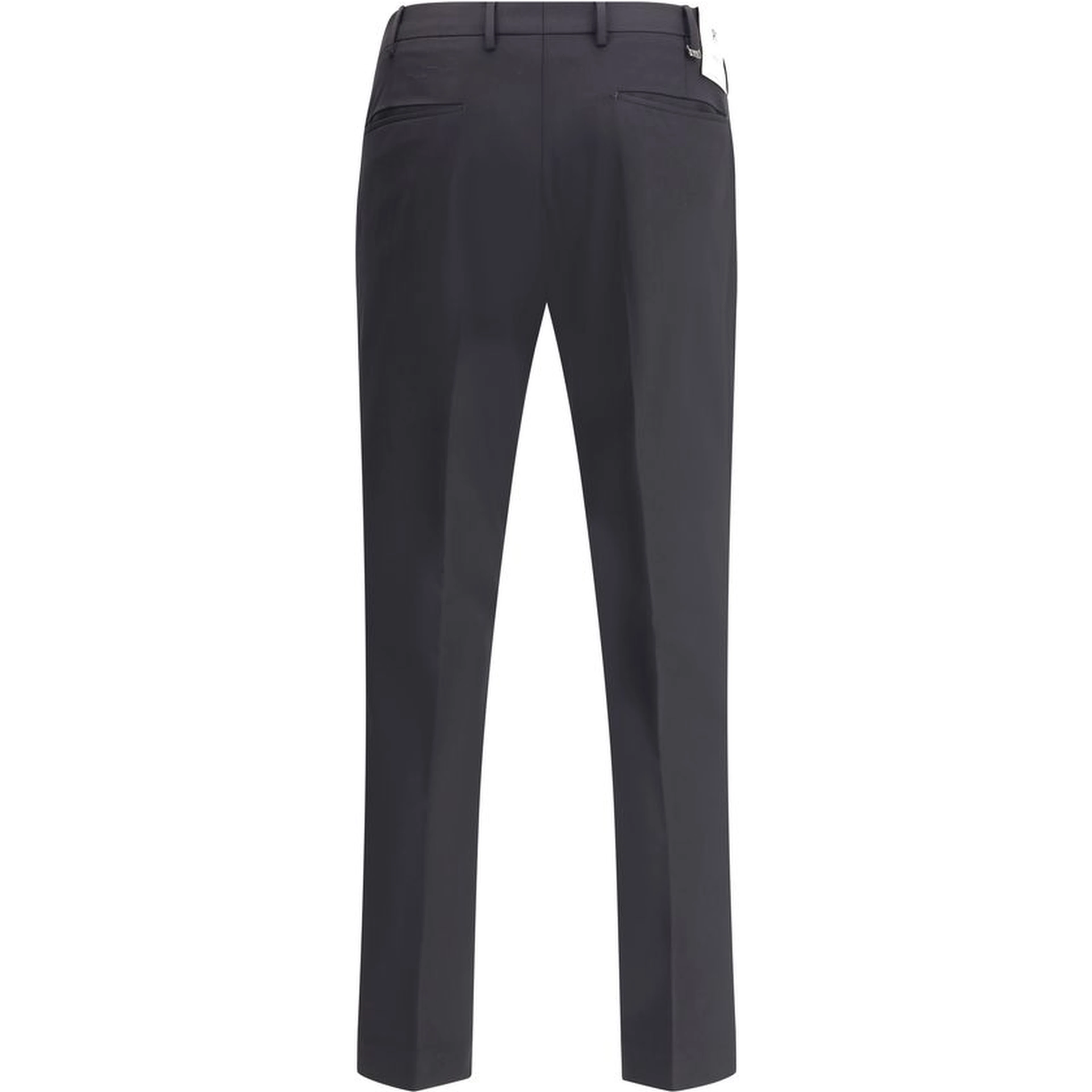 Black Wool Oves Aries Casual Pants
