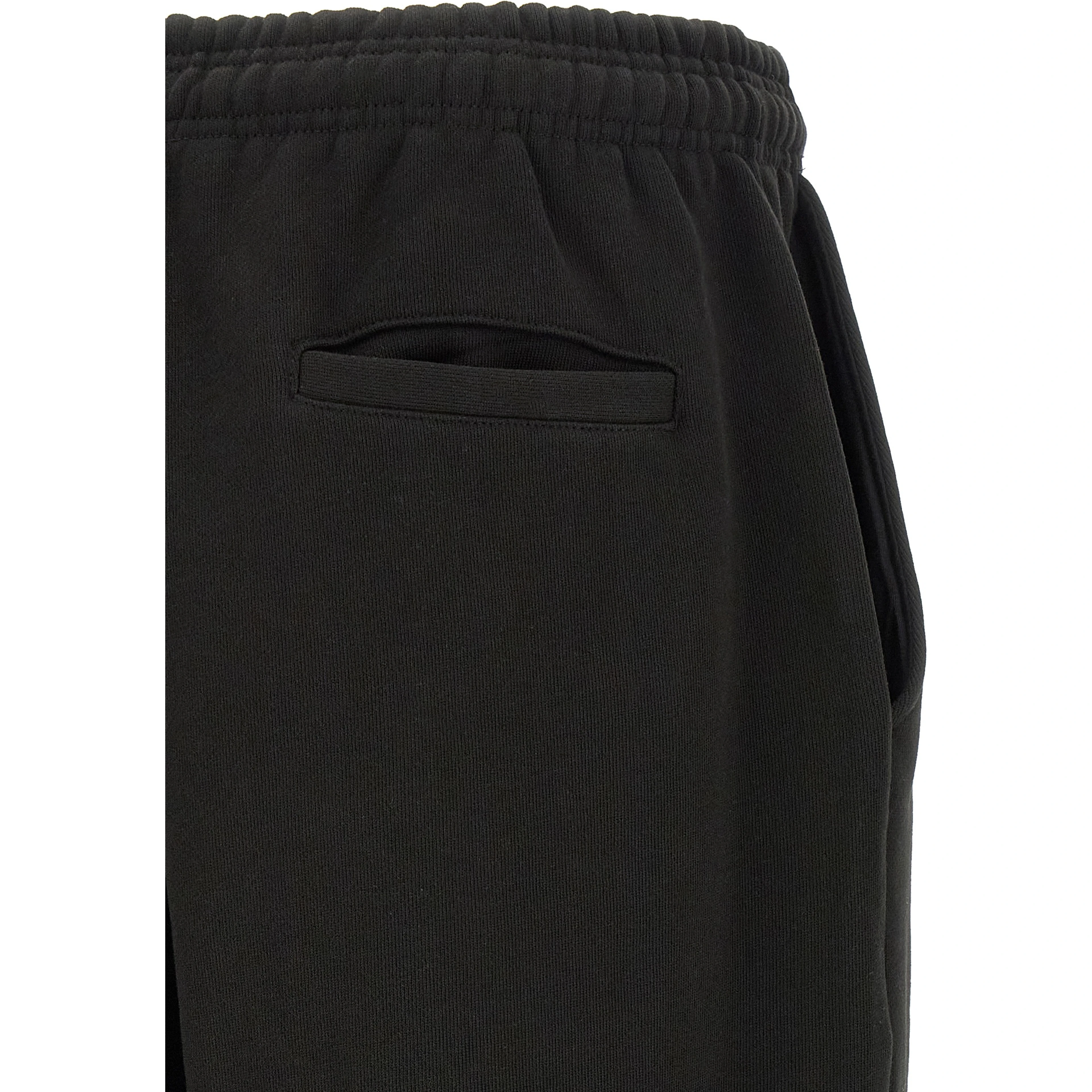 Black Cotton Joggers (Workout Pants)