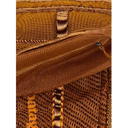 Brown Polyester Backpack