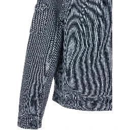 Gray Cotton Denim Jacket