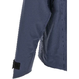 Blue Polyamide Shell Jacket