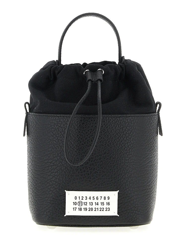 Black Calfskin Crossbody Bag