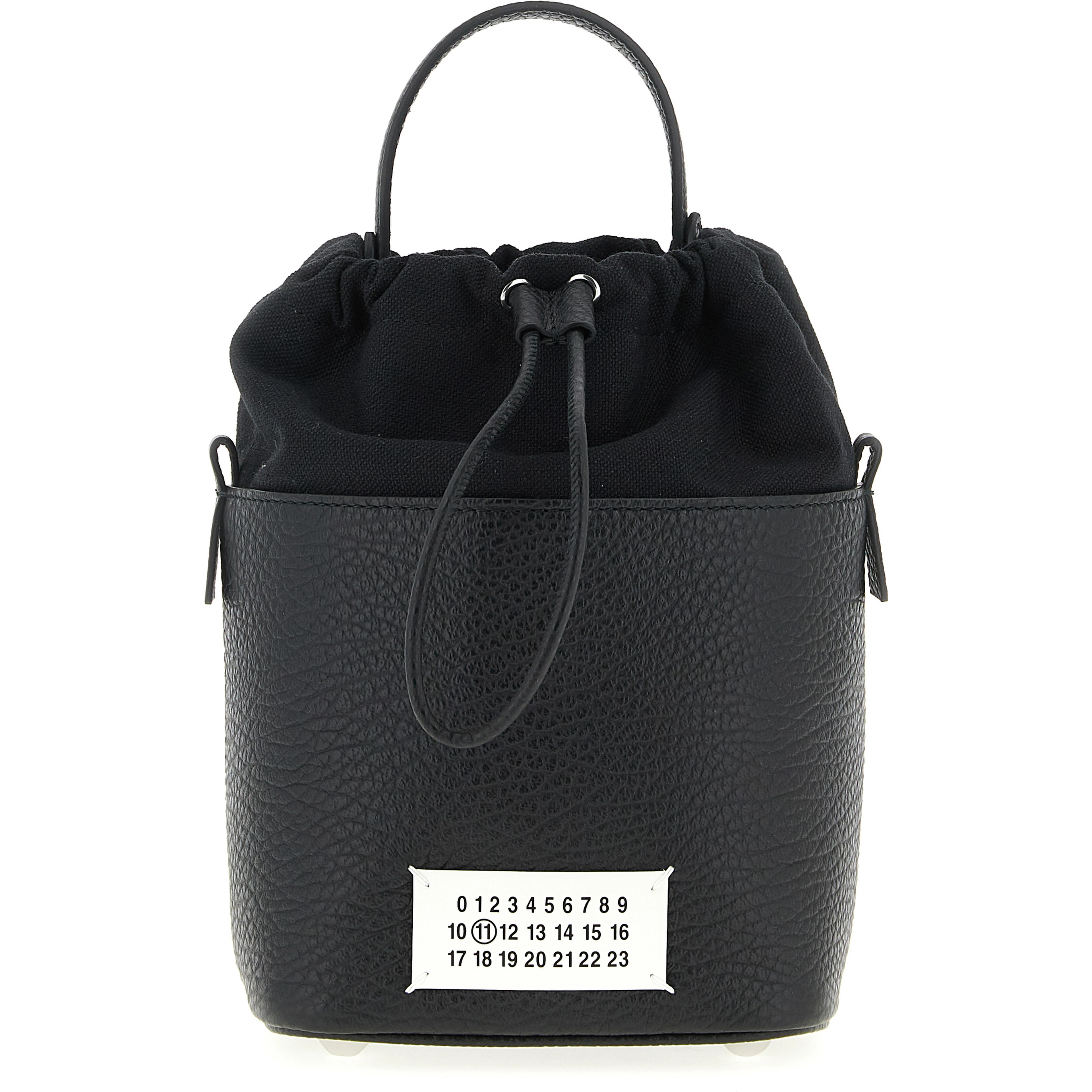 Black Calfskin Crossbody Bag