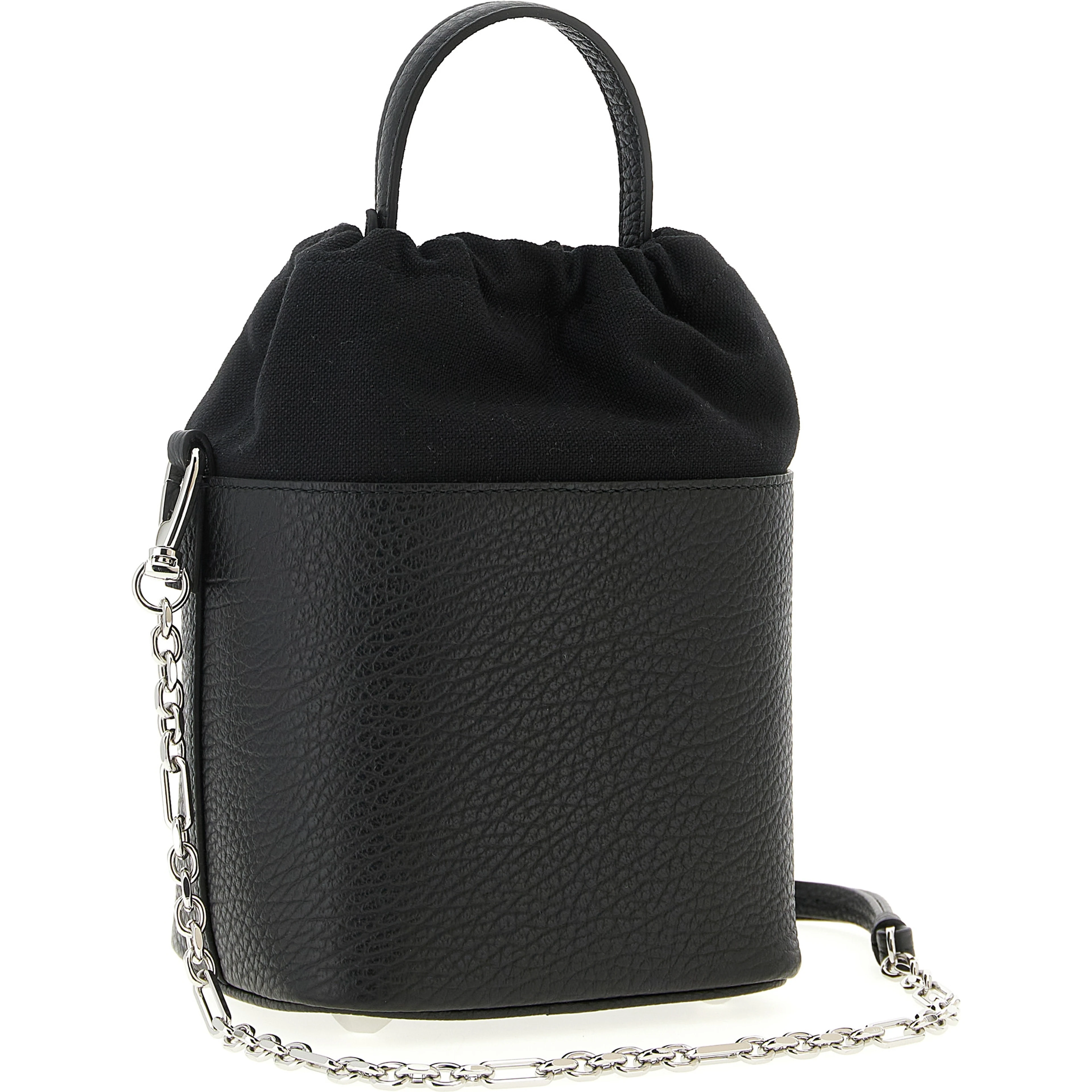 Black Calfskin Crossbody Bag
