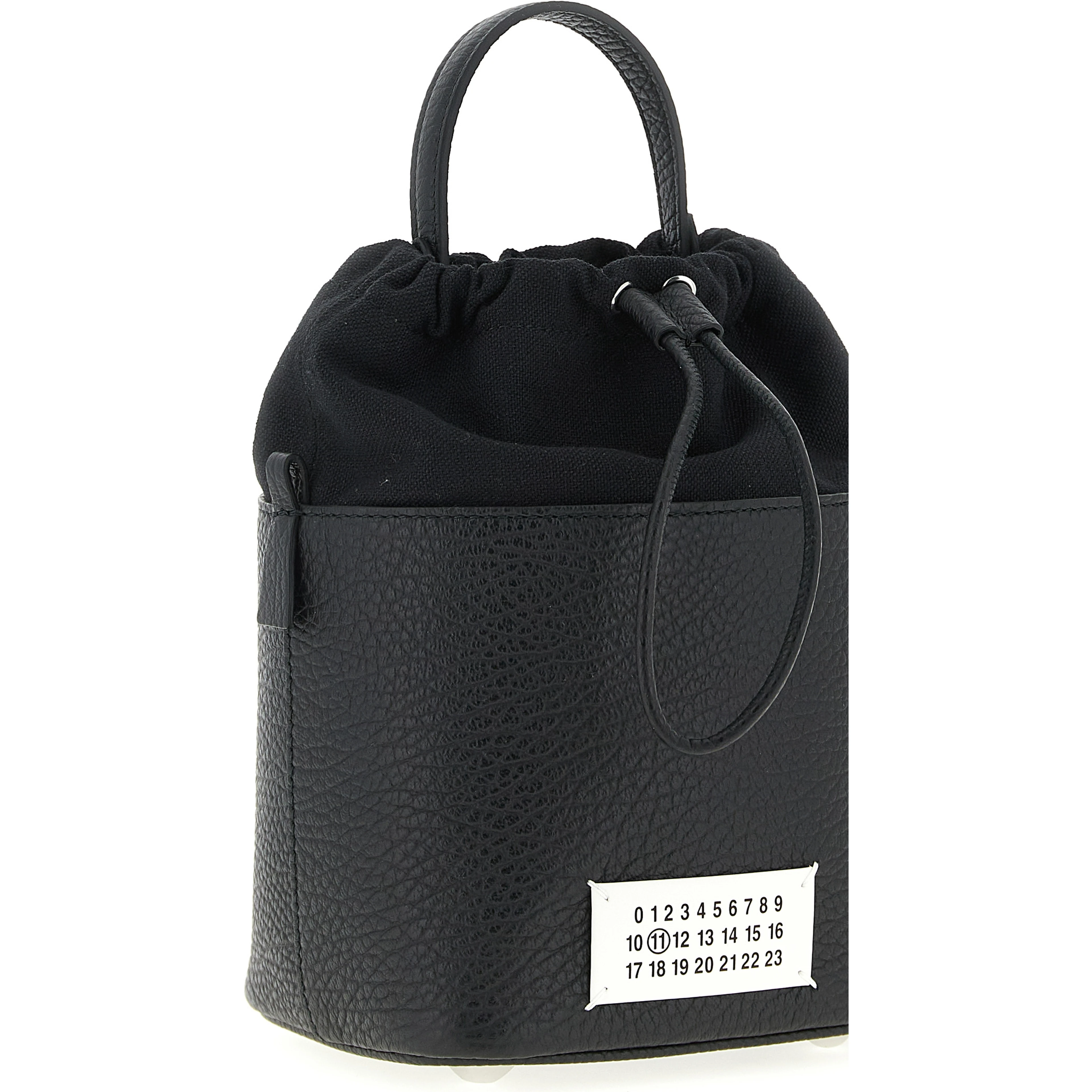 Black Calfskin Crossbody Bag