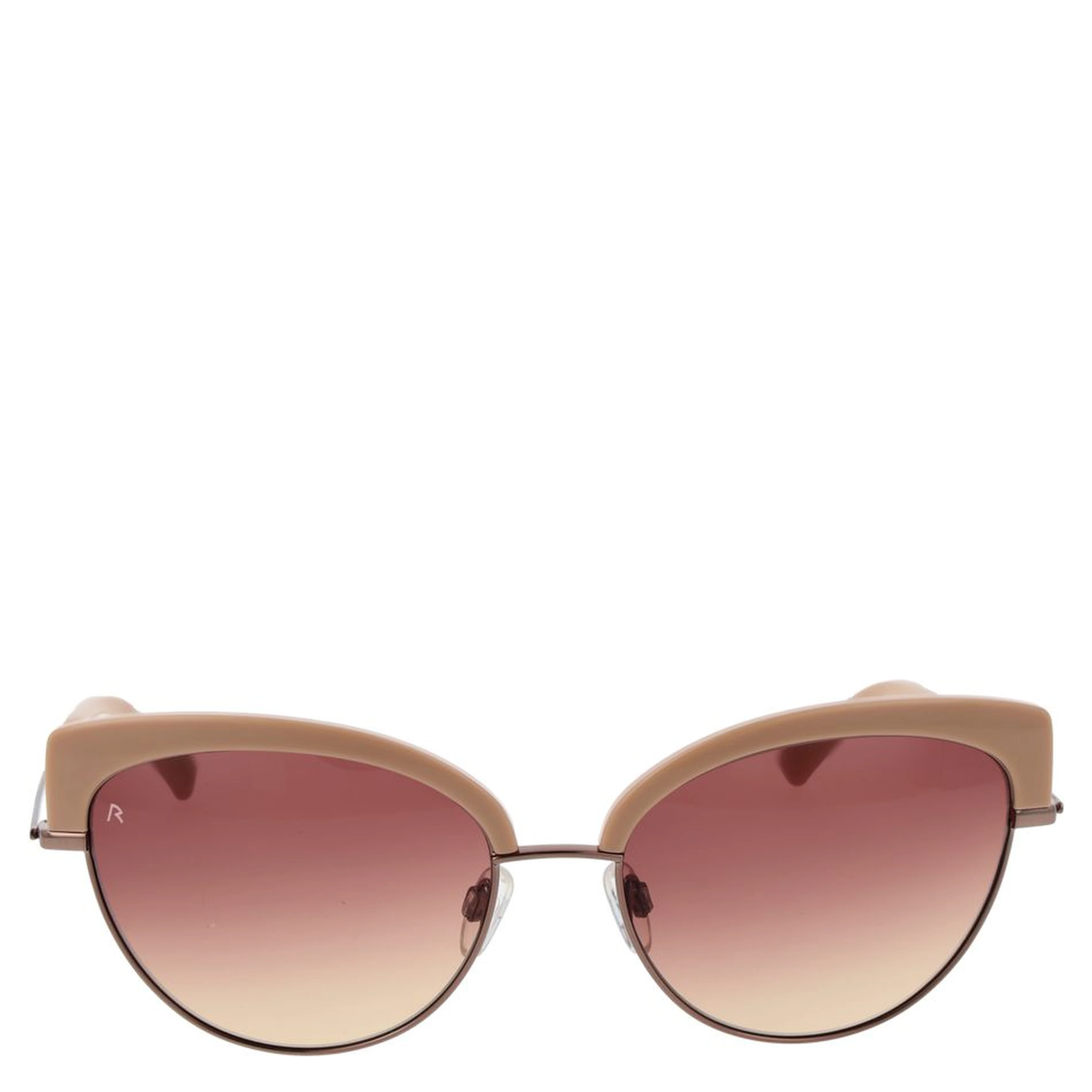 Beige Metal & Stainless Steel & Aluminum Sunglasses