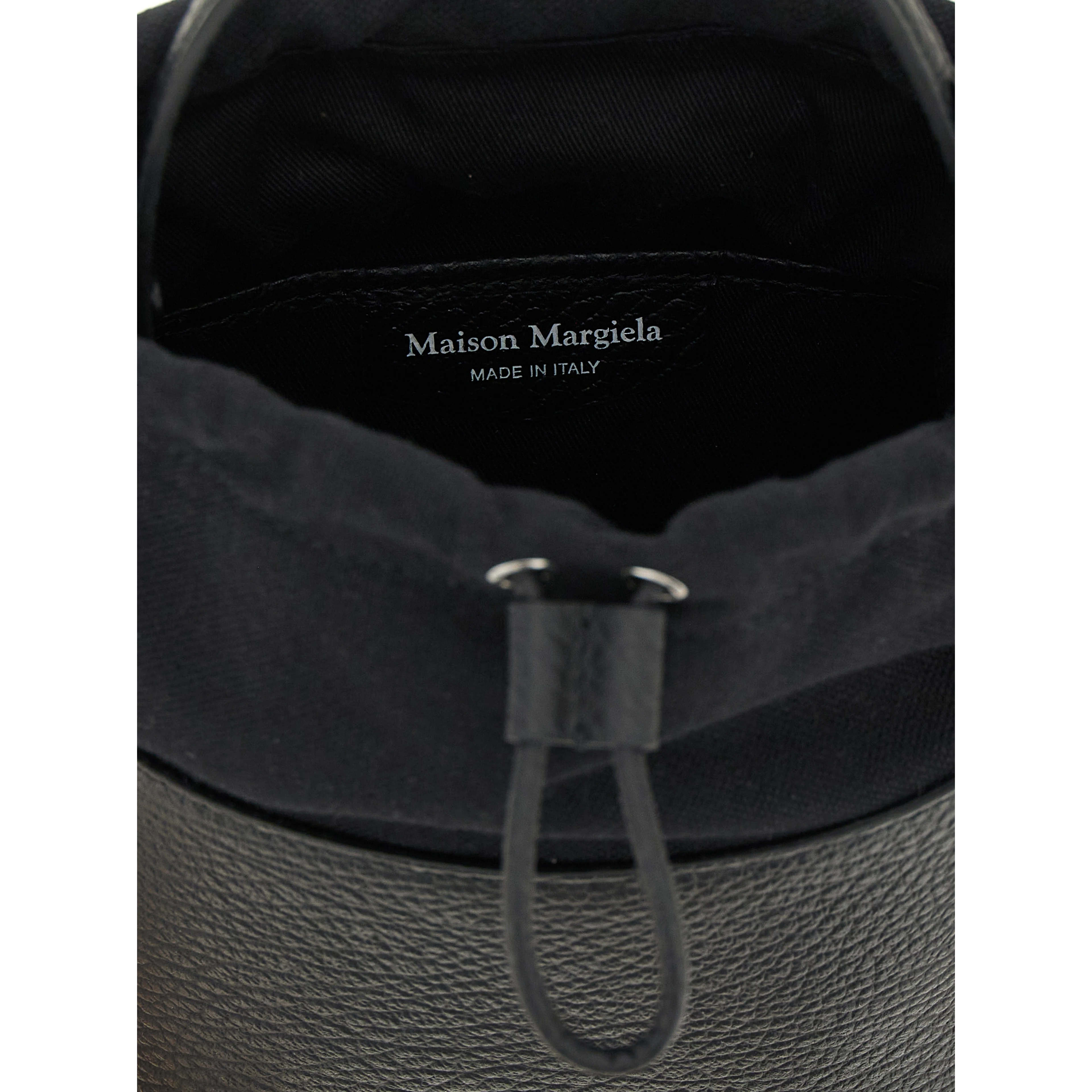 Black Calfskin Crossbody Bag