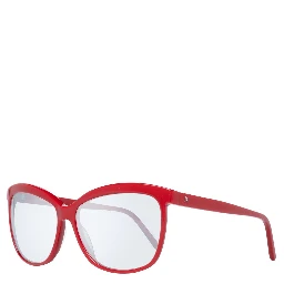 Red Plastic Sunglasses