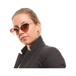 Beige Metal & Stainless Steel & Aluminum Sunglasses
