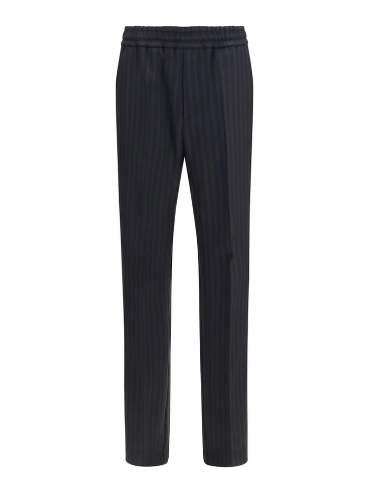 Black Wool Oves Aries Dress Pants