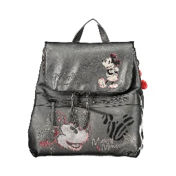 Nero Polyurethane Women's Backpack