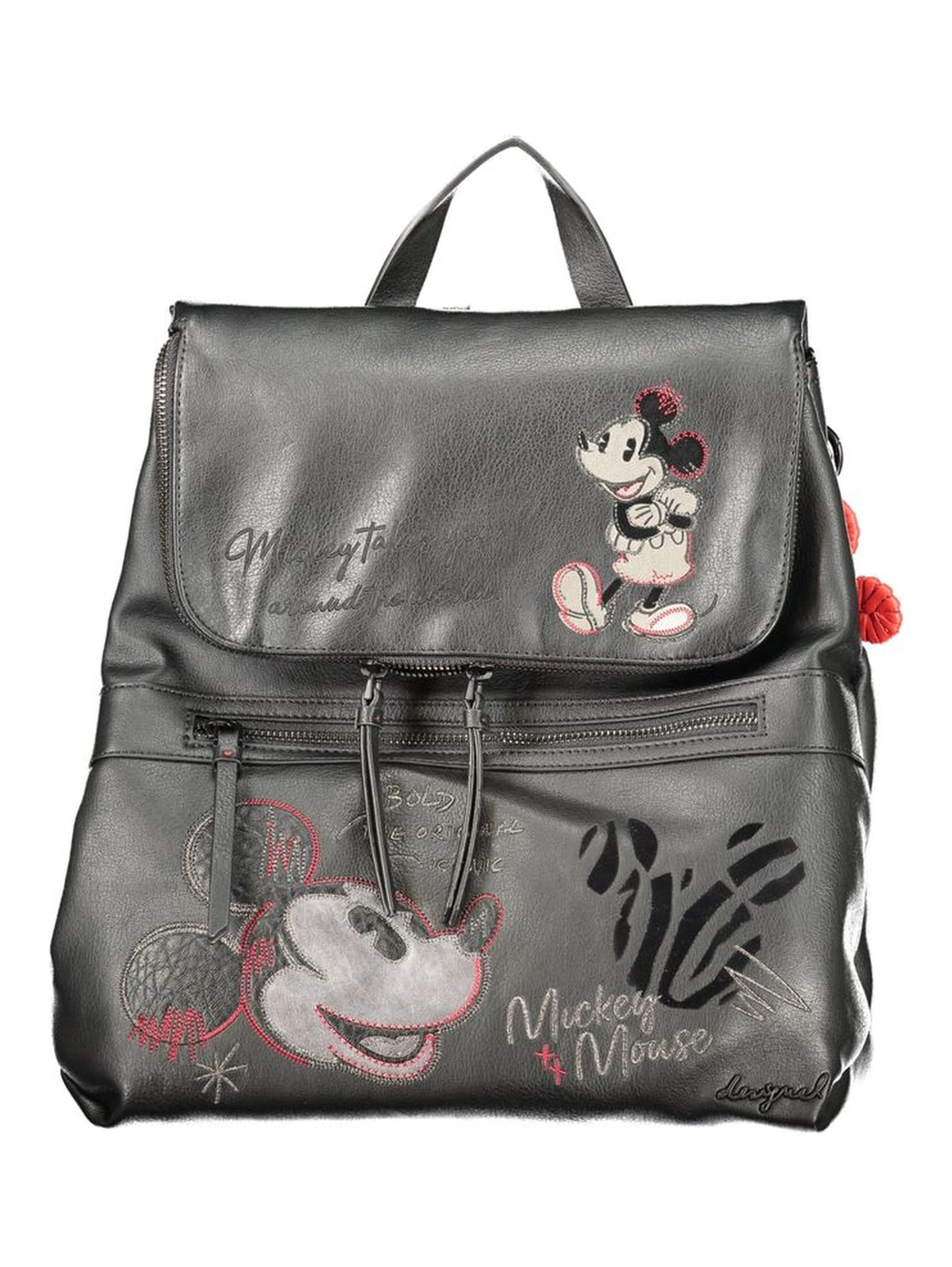Nero Polyurethane Women's Backpack