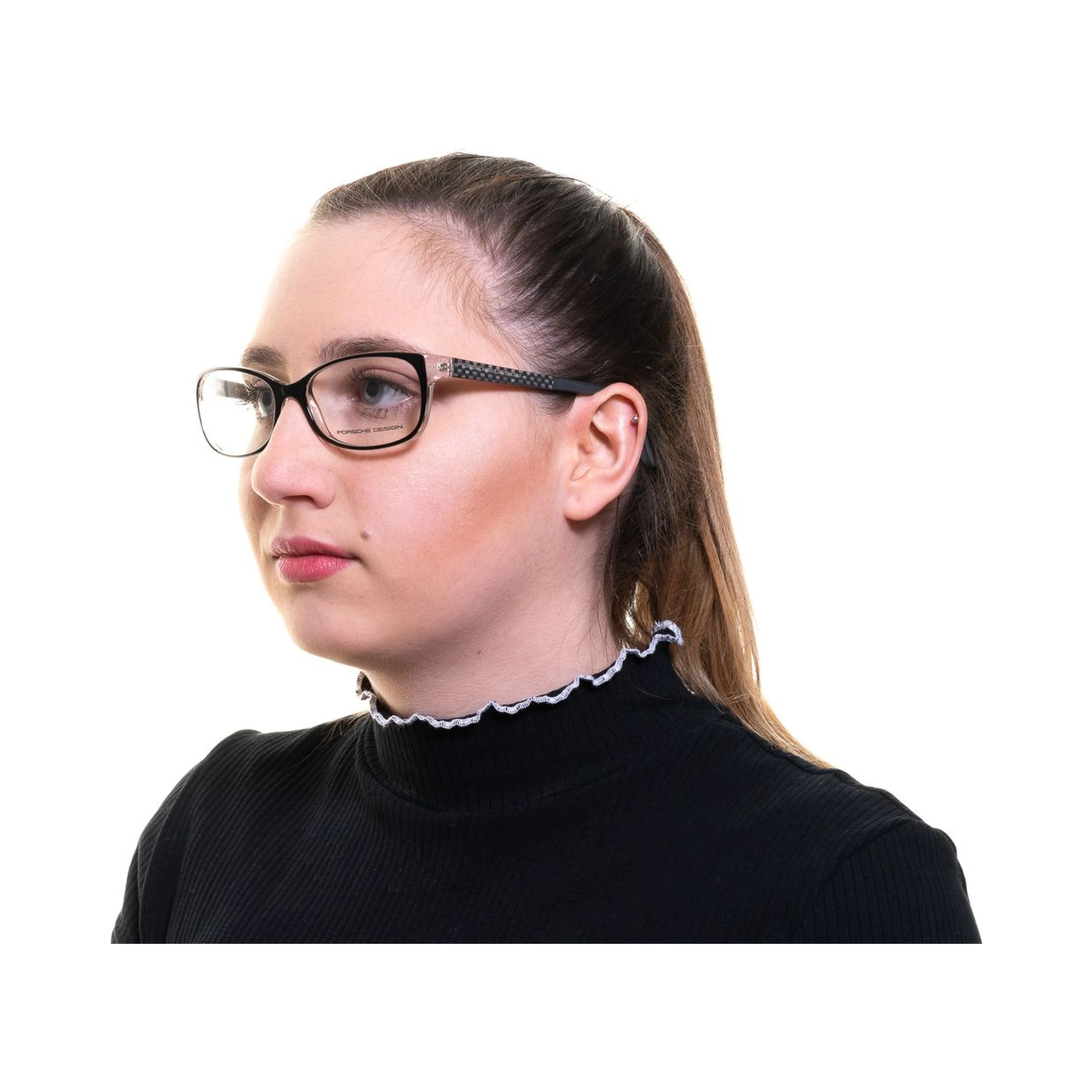 Black Plastic Glasses (Frames)