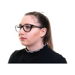 Black Plastic Glasses (Frames)