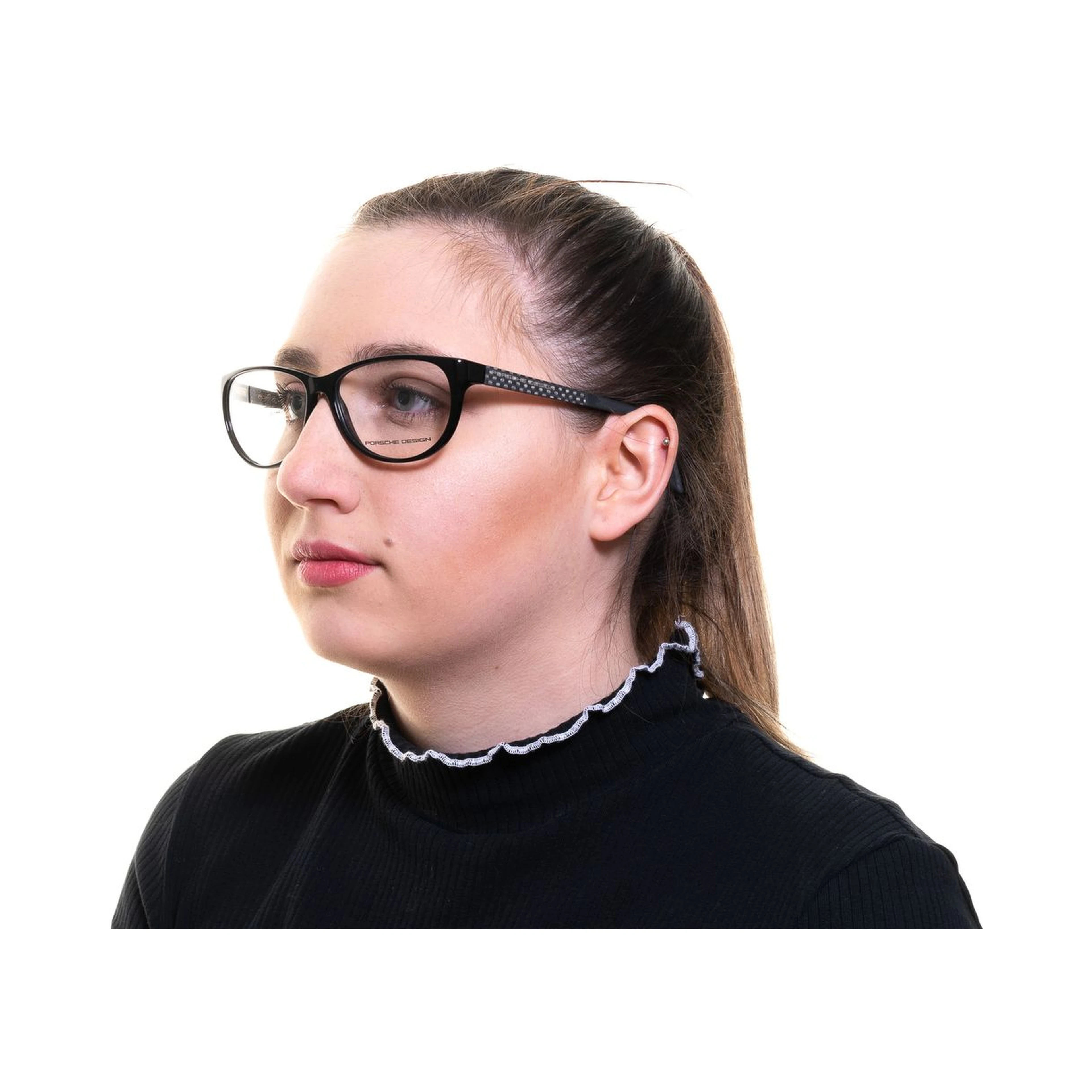 Black Plastic Glasses (Frames)