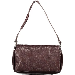 Brown Polyethylene Handbag