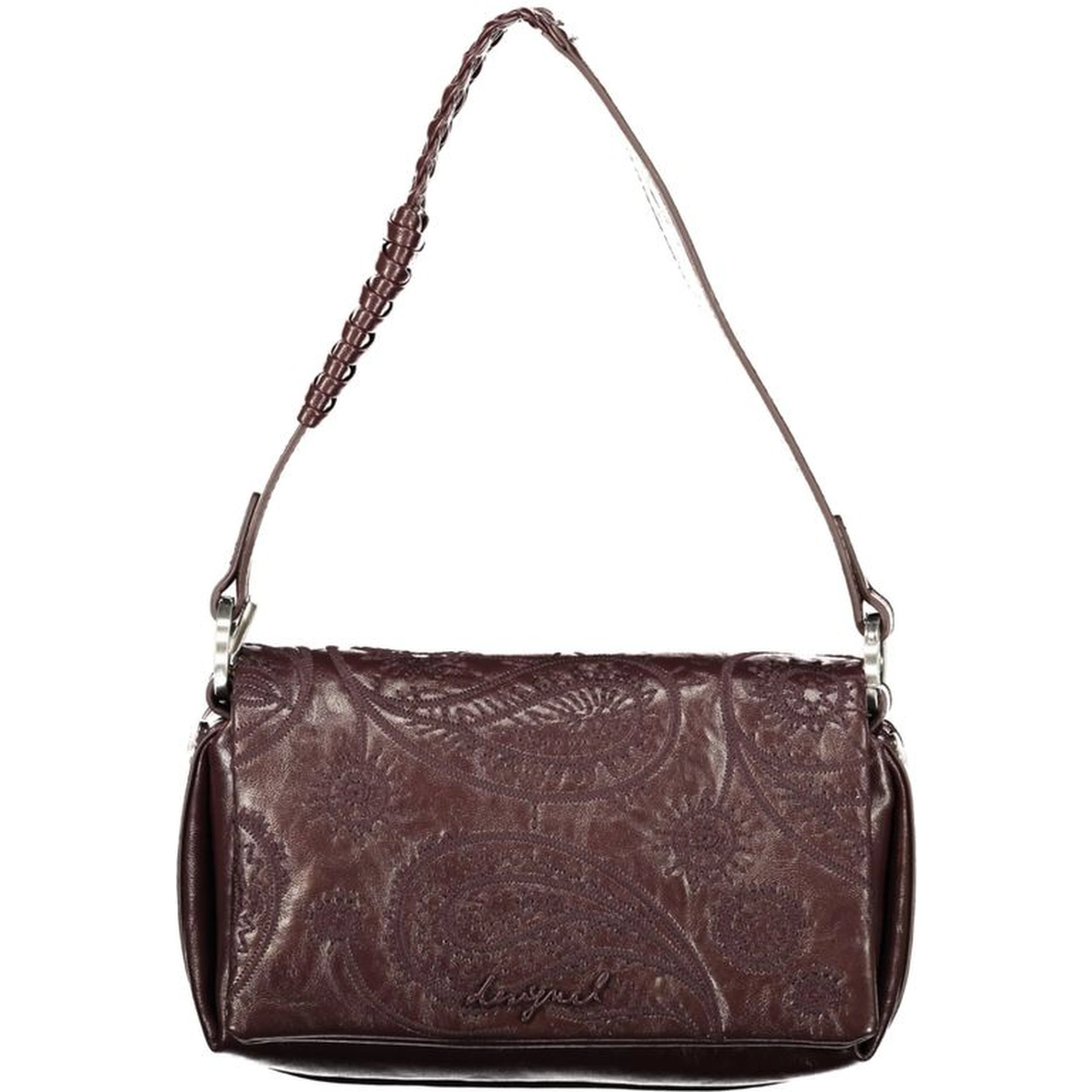 Brown Polyethylene Handbag